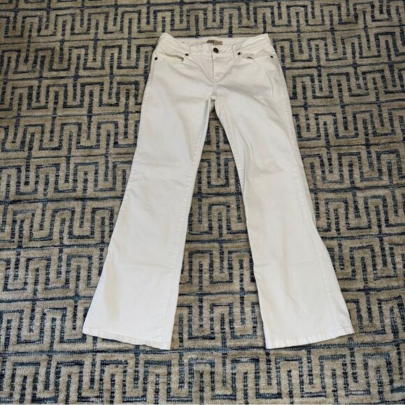 CAbi White lightweight Trouser Jeans with a little stretch size 4- EUC - Picture 6 of 14